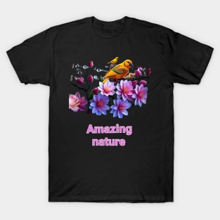 Amazing nature art Design. T-Shirt